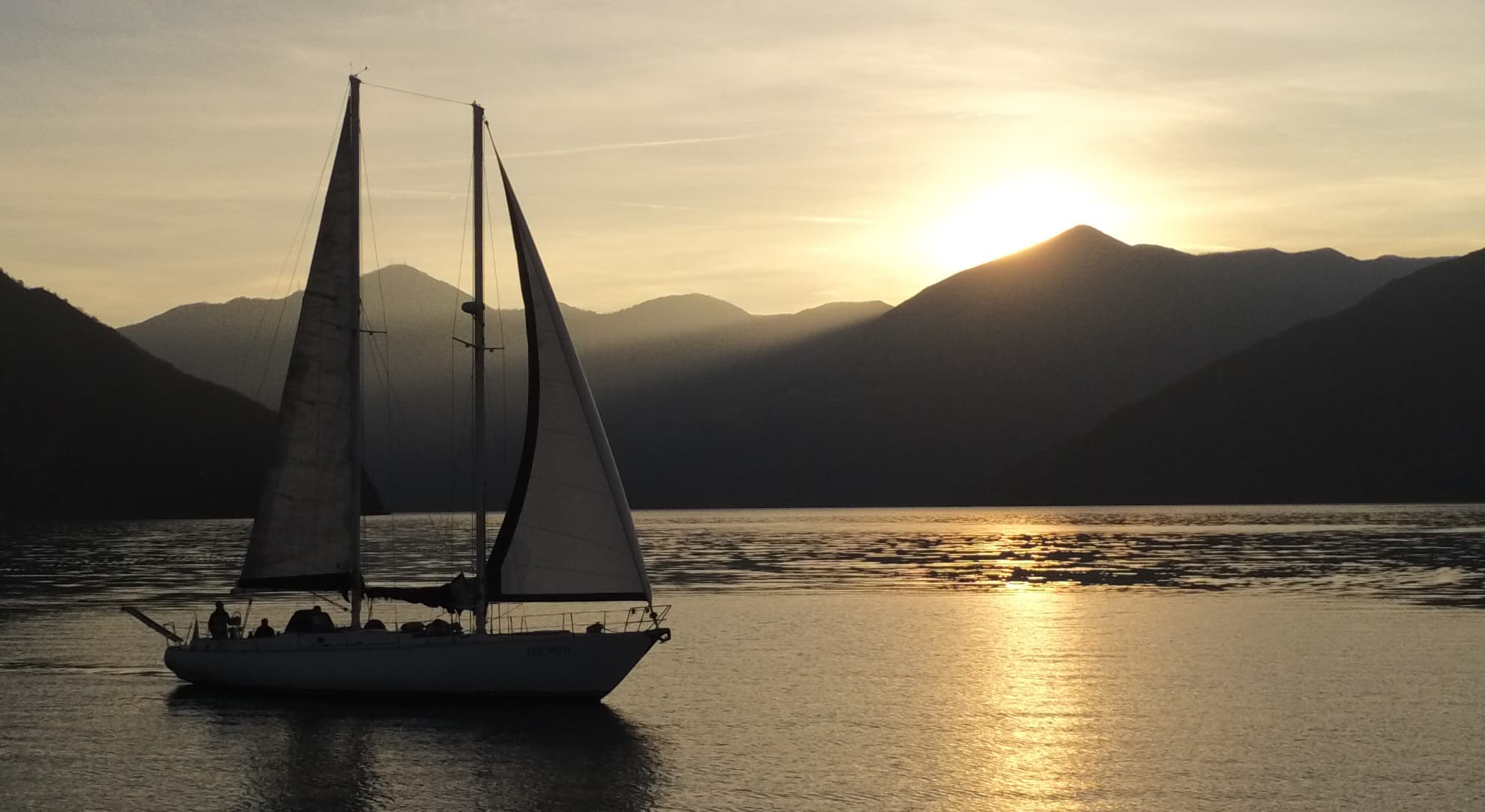Bellatrix barca a vela Lago d'Iseo