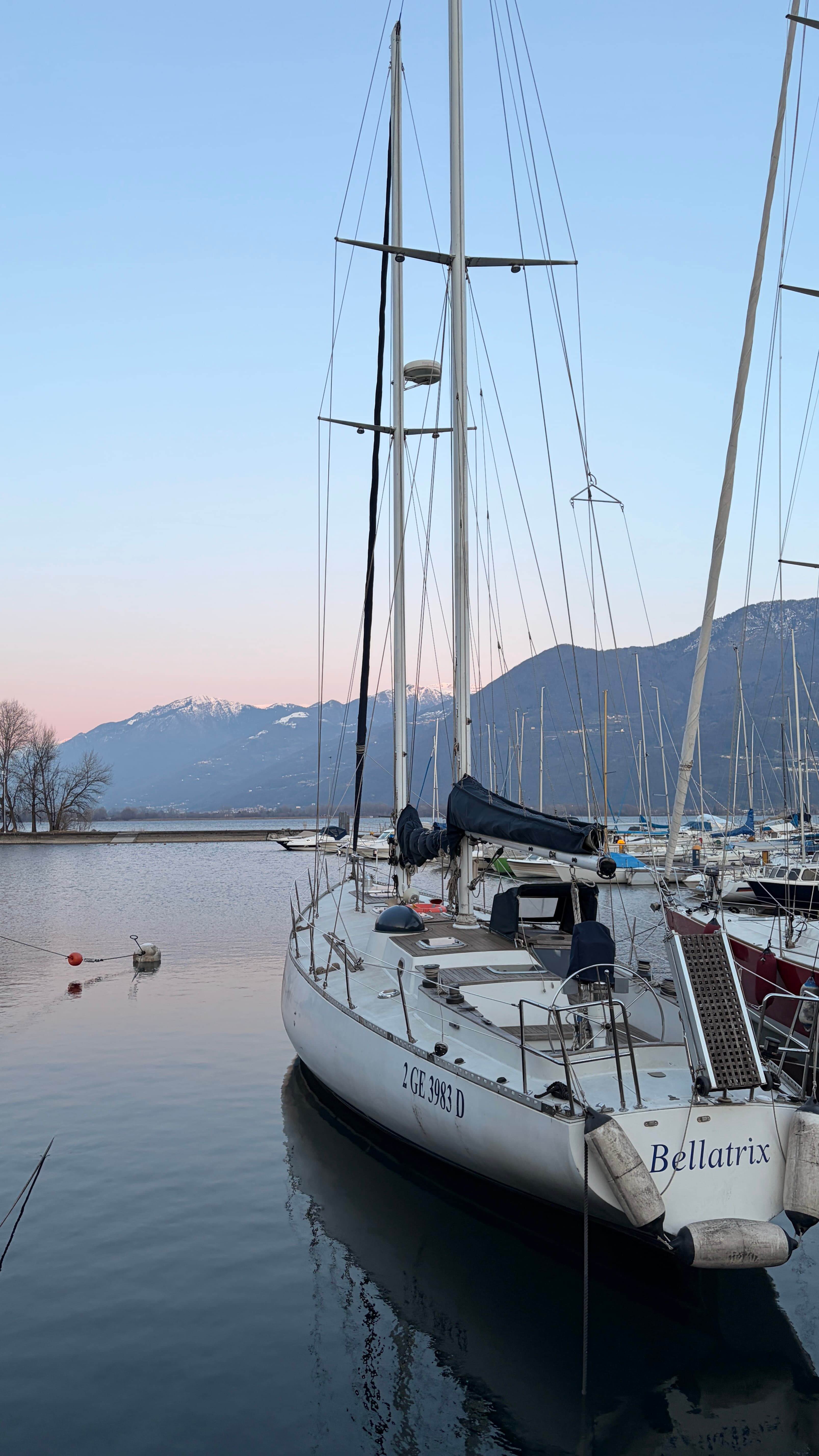 Bellatrix – barca a vela sul Lago d'Iseo